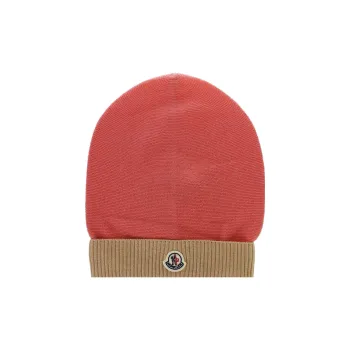 Moncler Beanies Unisex Red/Brown