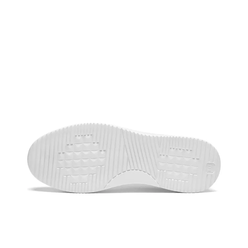 ELLE HOMME Stylish Skateboarding Shoes Men's White Blue-4