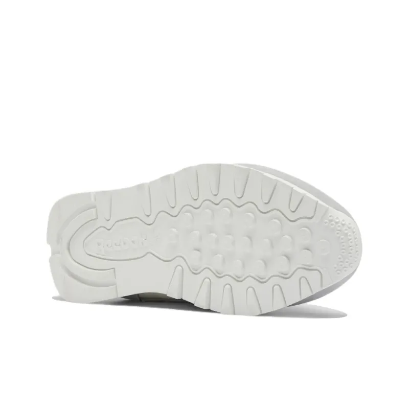 Reebok Classic Leather 'Pure Grey Dark Green'-3