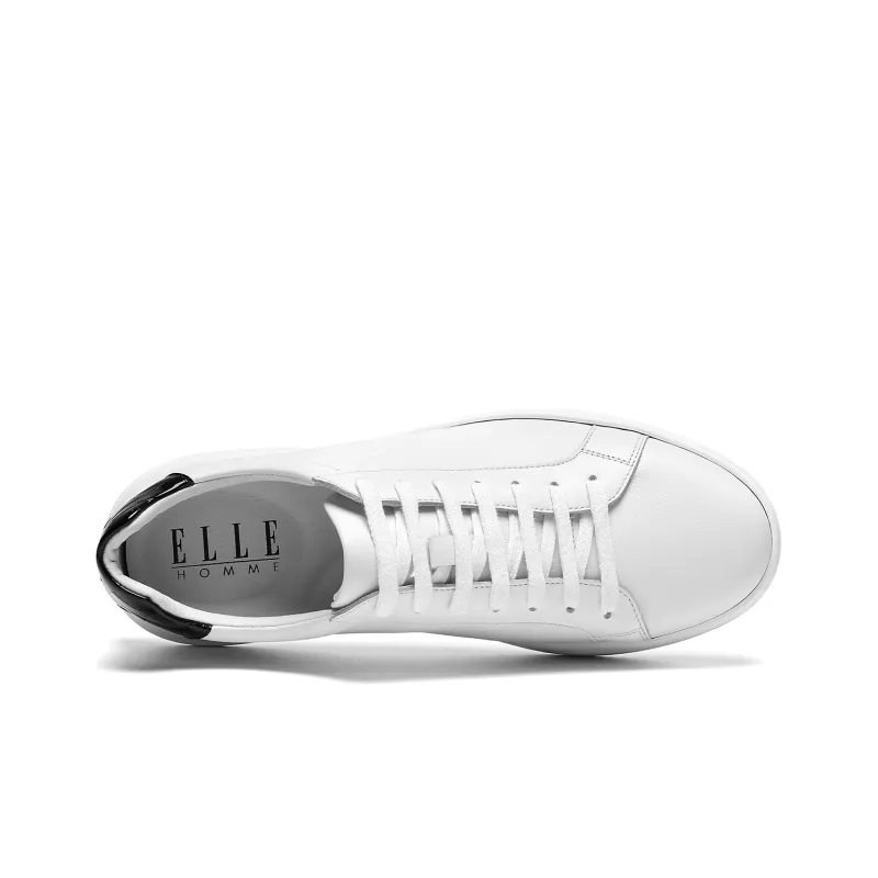 ELLE HOMME Stylish Skateboarding Shoes Men's White-2
