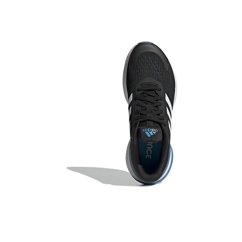 Adidas Response Super 3.0 Anti-Slip And Wear-Resistant Breathable Low-Top Running Shoes Men's Black White-4
