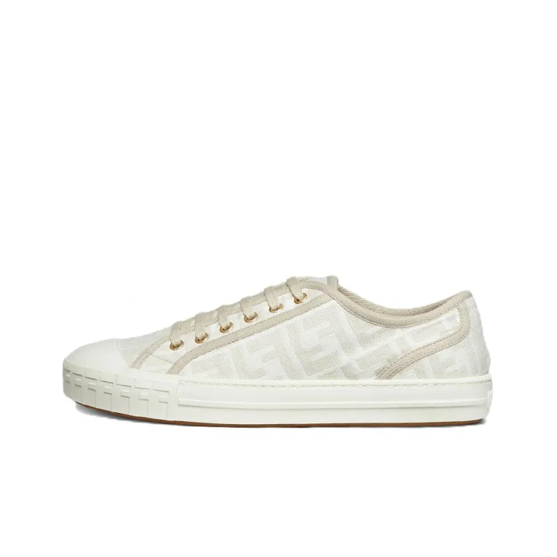 FENDI Domino Lace-Up Sneakers-0