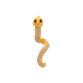 JELLYCAT Wiggly Worm Yellow Stuffed Animal