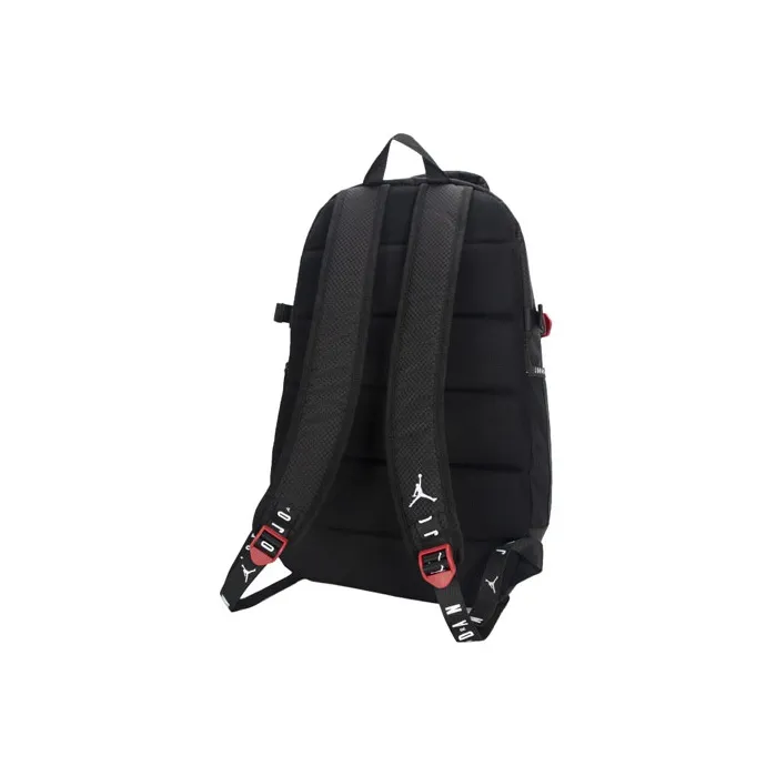 Jordan Polyester Backpack Regular Unisex Black-1