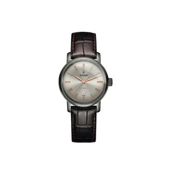 RADO DiaMaster Collection Automatic Mechanical Movement Women's Watch Watch 33mm Gray Dial