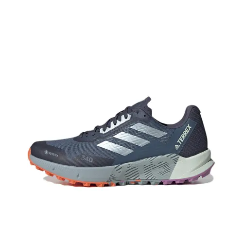 Adidas Terrex para Running Shoes Men Low-Top Blue/Black