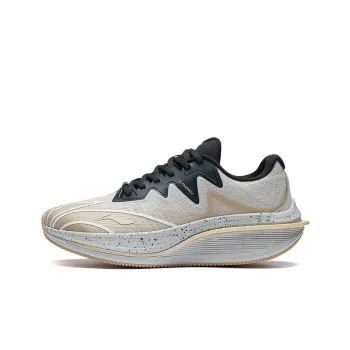LINING WuShi 5S 2.0 Running Shoes Men Low Top Light Smoke Gray/Light Milk Umber