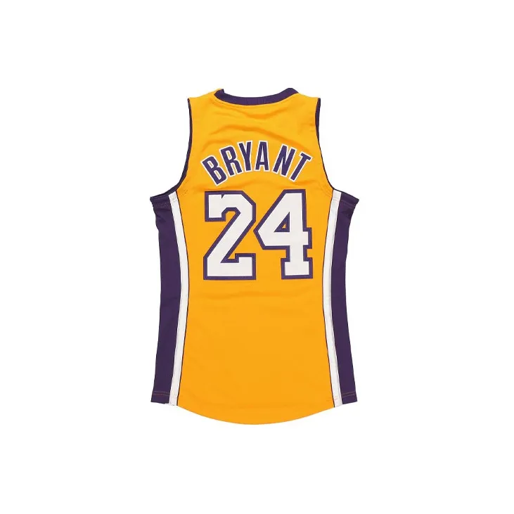 Mitchell & Ness Basketball Jersey Men's Yellow-1