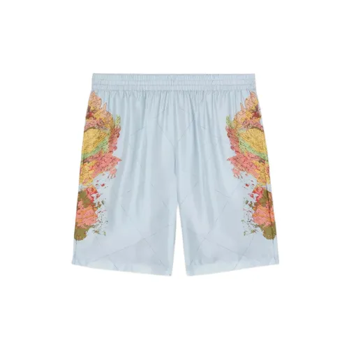 Burberry Bradeston World Map Silk Shorts