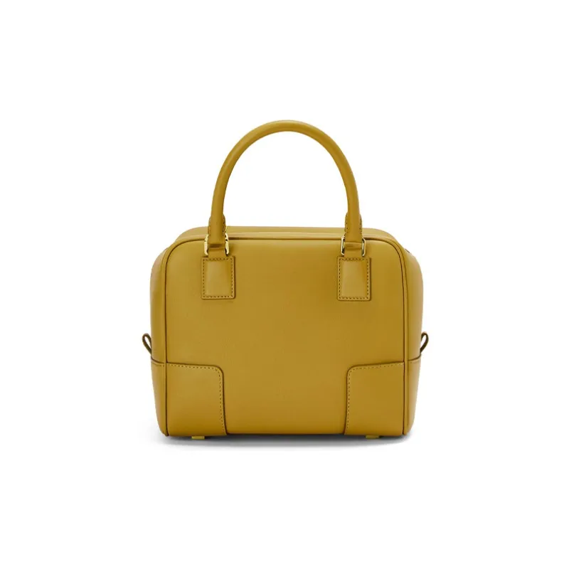 LOEWE Amazona Nappa Cow Leather Handbag Shoulder Bag Crossbody Bag Mini Women's Tawny-1