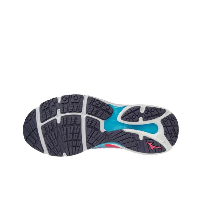 Mizuno Wave Stream Cozy Wear resistant Pink Blue Women's-3