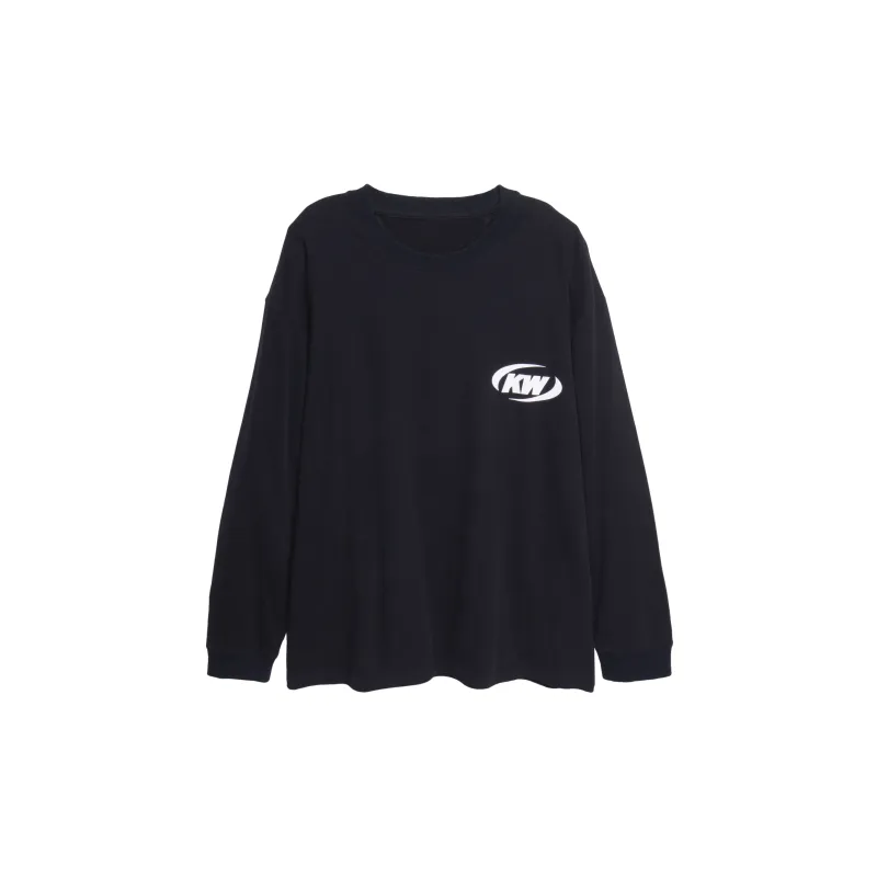 KILLWINNER Straight Long Sleeved T Shirt Unisex-1