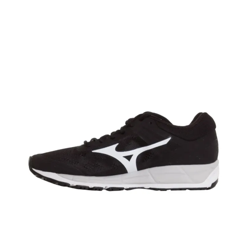 Mizuno Synchro Mx 2 Low Tops Wear resistant Black White-0