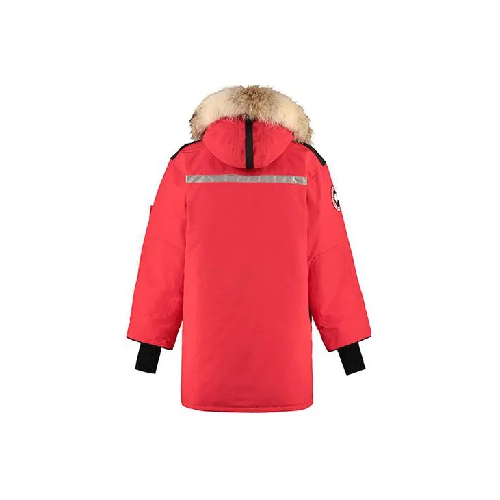 Canada Goose Down Jacket Men's Red-1