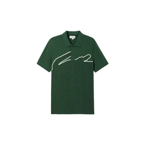 LACOSTE Polo Shirts Men Green