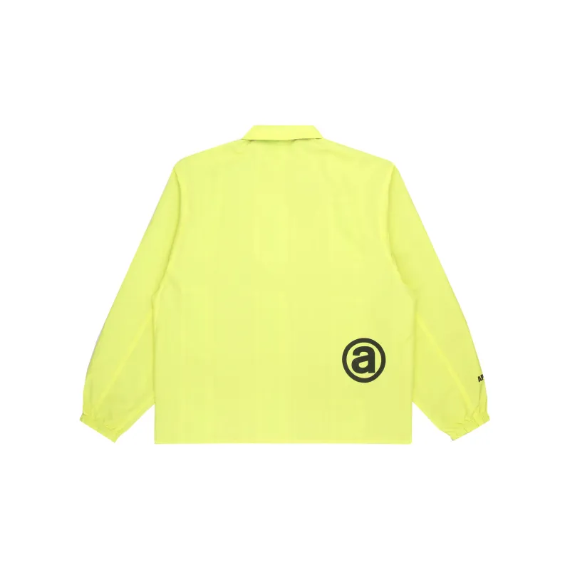 Aape Tartan check Logo Shirt Jacket-7