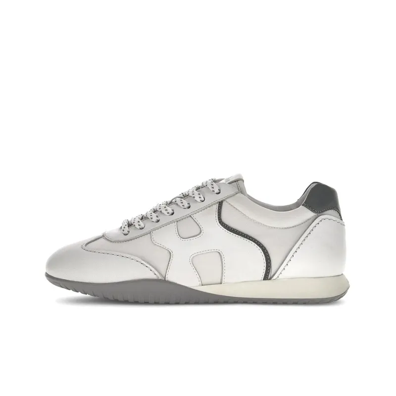 HOGAN Olympia Casual Shoes Women's Low-Top White/Gray-0