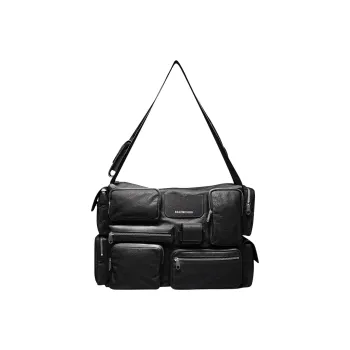 Balenciaga Superbusy Large Sling Bag Black