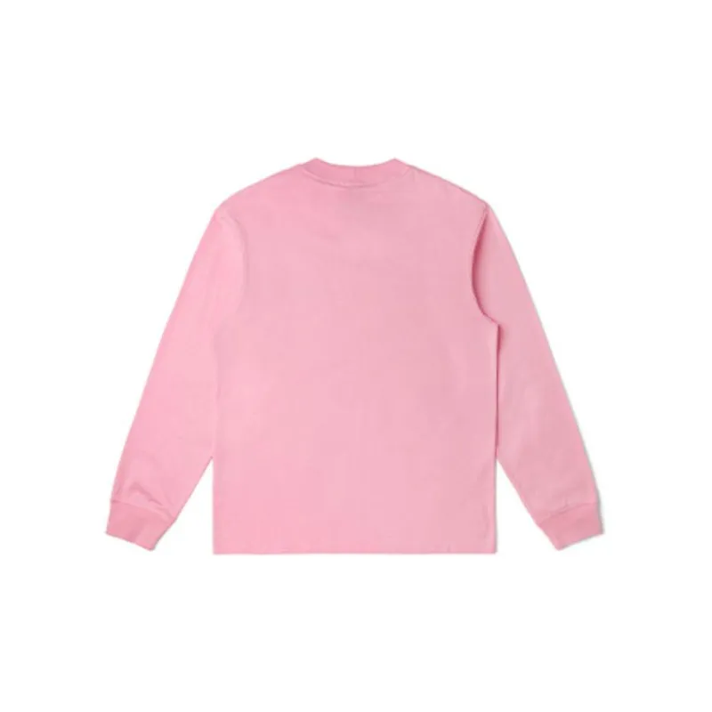 LACOSTE Minecraft SS22 Long Sleeved T Shirt Unisex Pink-1