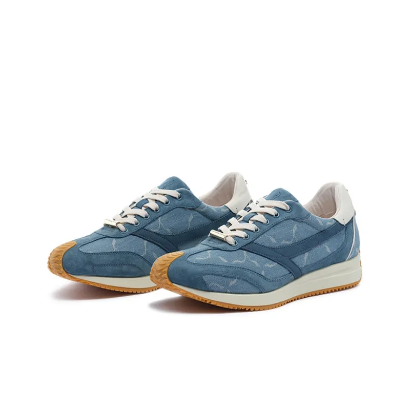 LI NING 1990 Zhengrong Casual Shoes Women's Low Top Blue-1