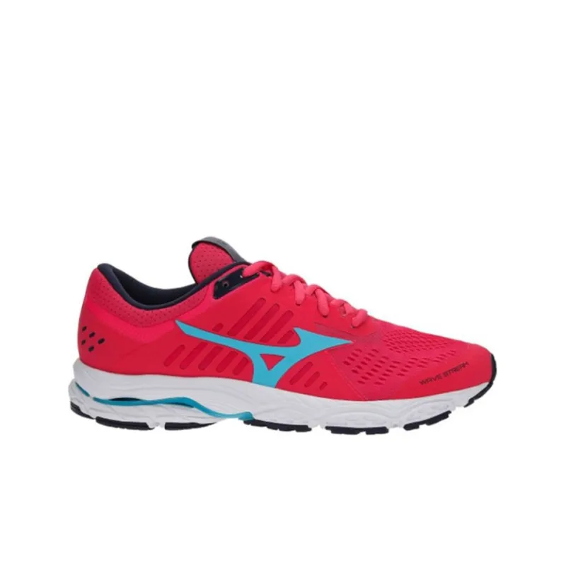 Mizuno Wave Stream Cozy Wear resistant Pink Blue Women's-1