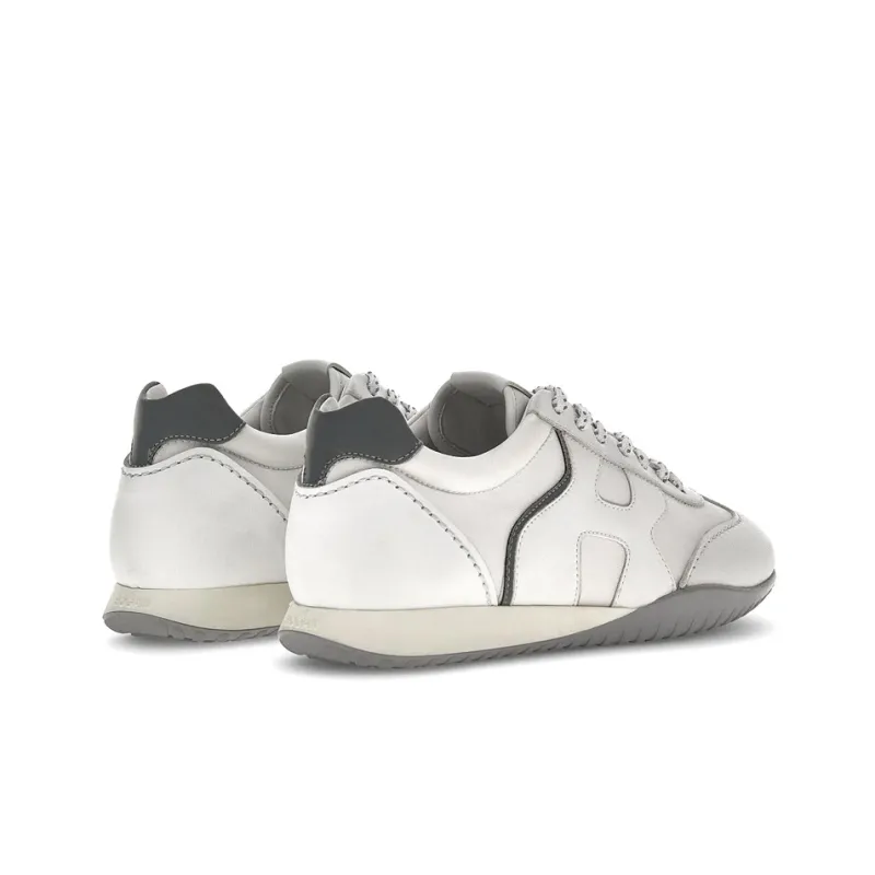 HOGAN Olympia Casual Shoes Women's Low-Top White/Gray-2