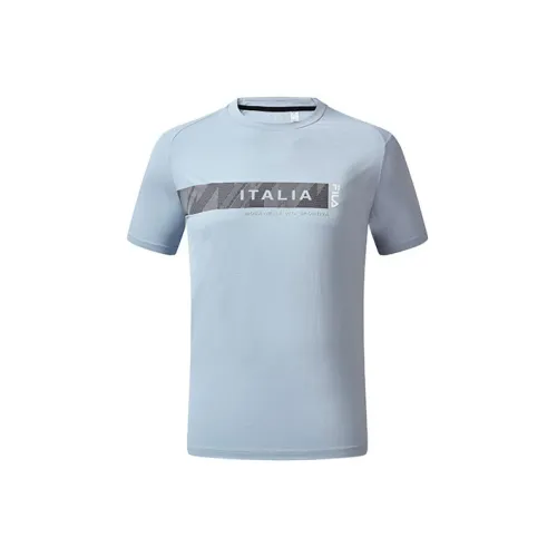 FILA Athletics T-Shirts Men Glue Gray