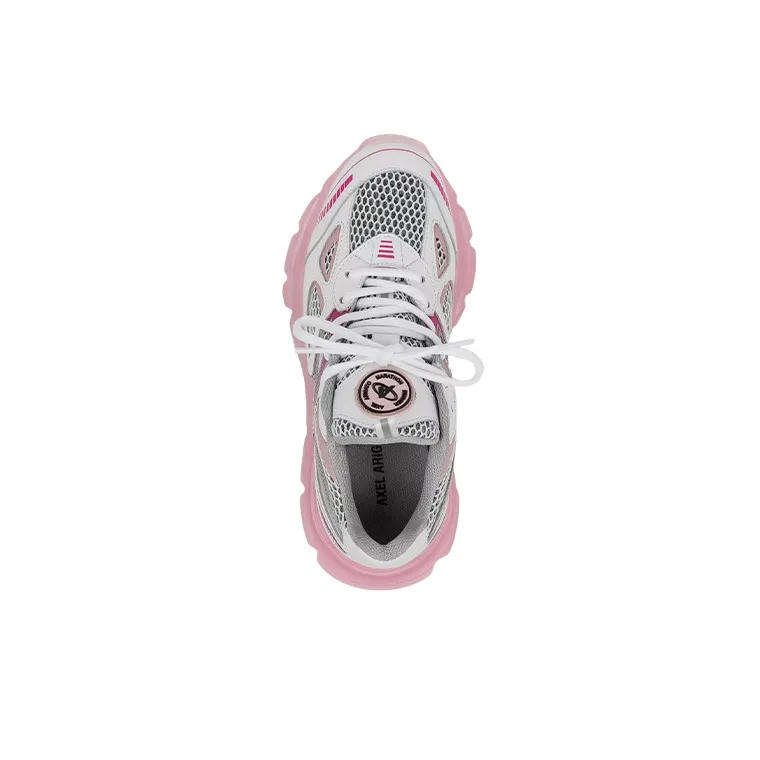 Axel Arigato Low Top Casual Shoes Women's White Pink-2