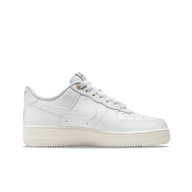 Nike Air Force 1 Low '07 Premium History Of Logos White Sail Women's-1