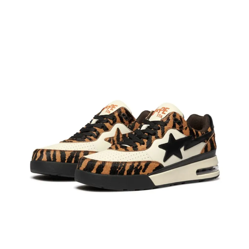 A BATHING APE ROAD STA Stylish Skateboarding Shoes Men's Black-1