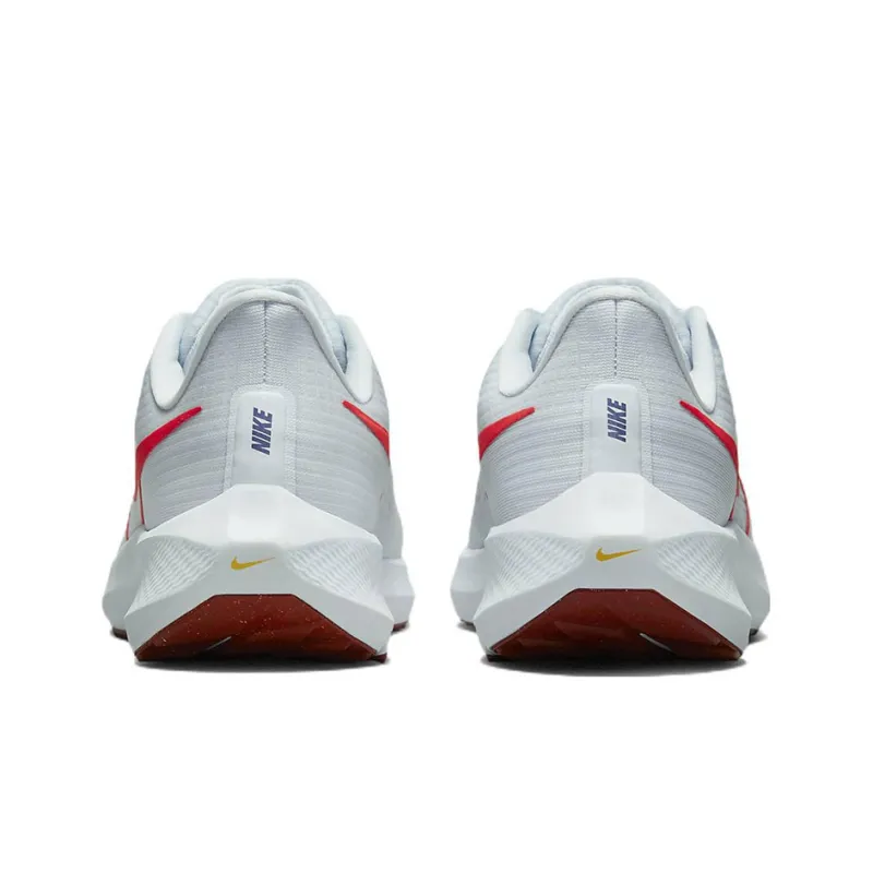 Nike Air Zoom Pegasus 39 Grey Bright Crimson-4
