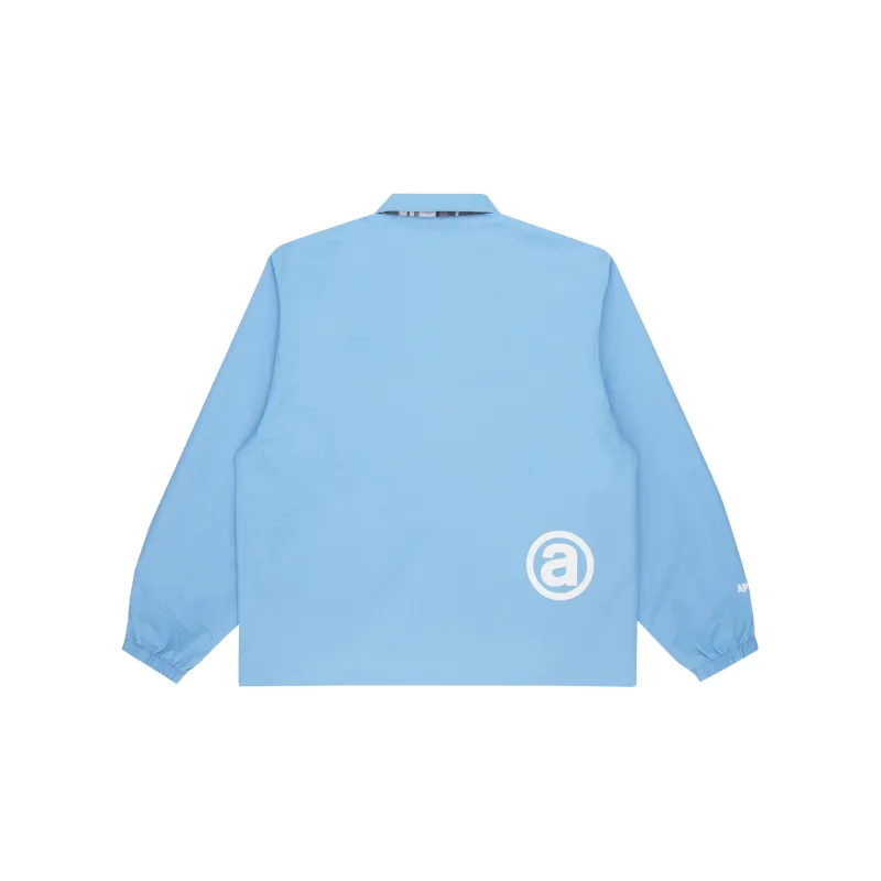 Aape Tartan check Logo Shirt Jacket-12
