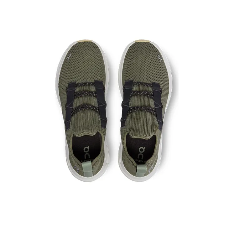 On Cloudeasy Cushioned Slip Resistant Abrasion Resistant Breathable Low Top Casual Shoes Men's Olive Green-3