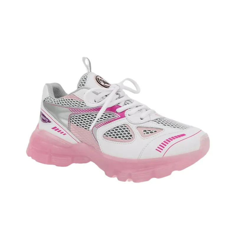 Axel Arigato Low Top Casual Shoes Women's White Pink-1