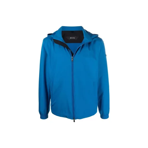 Zzegna Jackets Men Blue