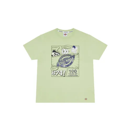 Dickies T-Shirts Men Green Yellow