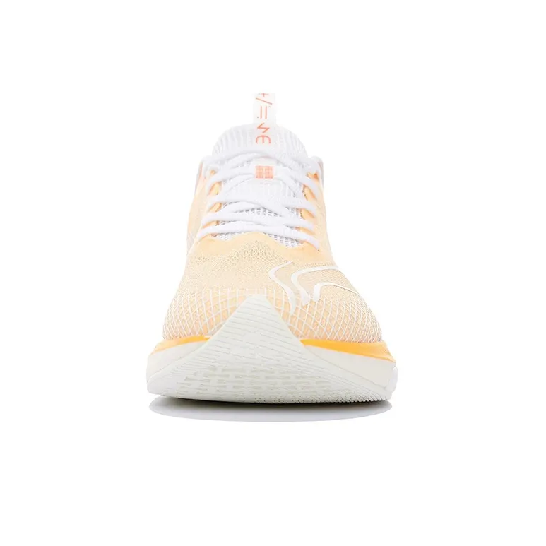 LINING Red Hare 5 Pro Running Shoes Women's Low Top Fluorescent Milk Yellow-4