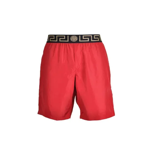 VERSACE Casual Shorts Men Red