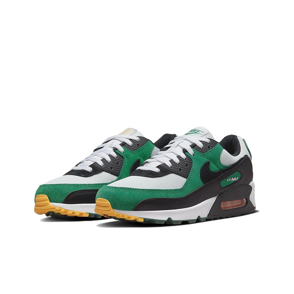 Nike Air Max 90 Pure Platinum Gorge Green - POIZON