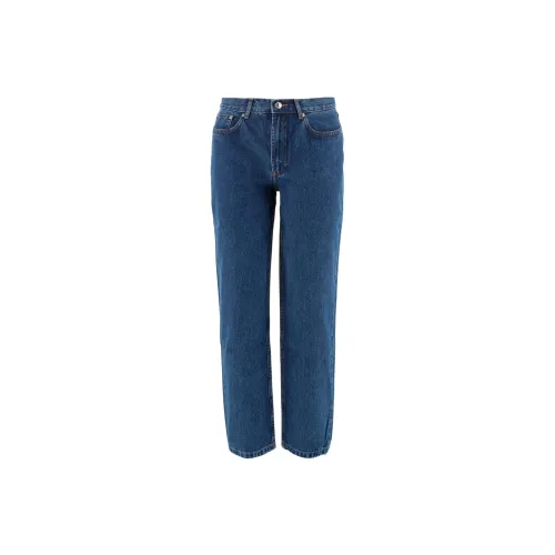 A.P.C. Straight-leg Cropped Jeans