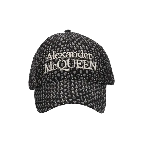 Alexander McQueen Baseball Caps Unisex Black/Gray