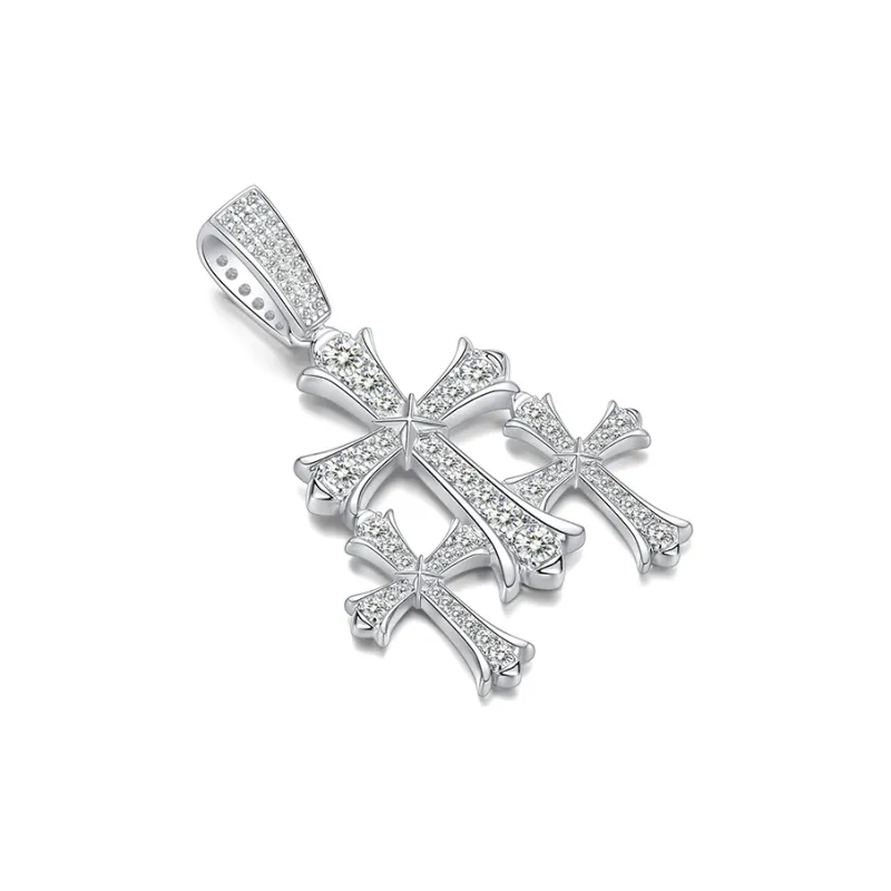 TheRubz Alloy Zircon Pendant Necklaces Unisex-0