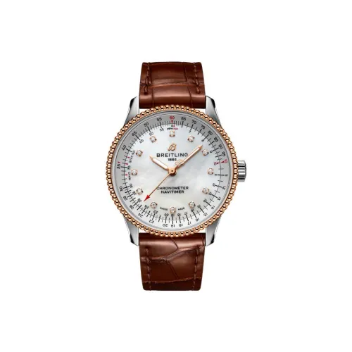 BREITLING Women Aviation Chronometer Swiss Watch