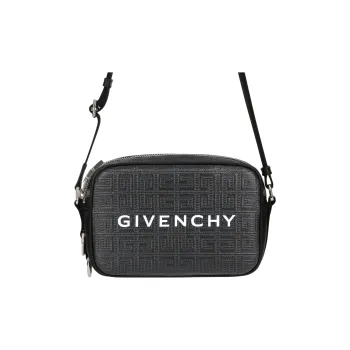 Givenchy G Essentials Coated Canvas Camera Bag, Crossbody Bag, Shoulder Bag Men's Black