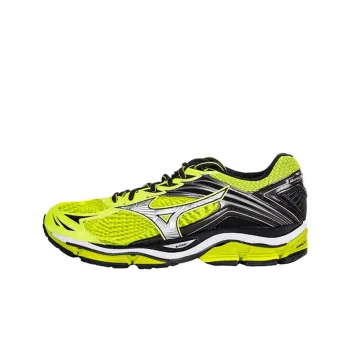 Mizuno Wave Enigma 6 Durable Breathable Low-Top Running Shoes Men's Yellow Black