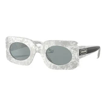 COACH Plate Frame Square Sunglasses Women's