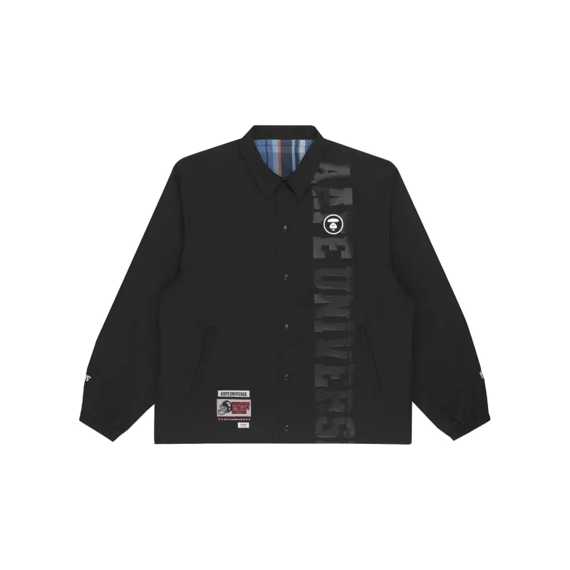 Aape Tartan check Logo Shirt Jacket-2