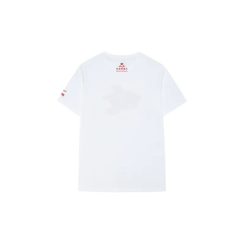 Erke T Shirts Men True White/Bright Gold-0