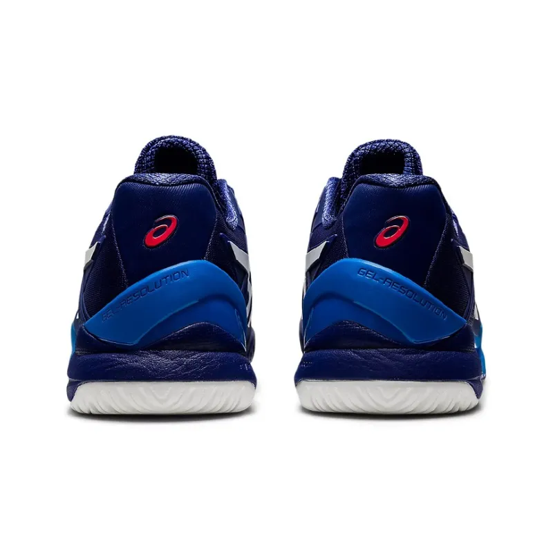Asics Gel Resolution 8 2E Wide 'Dive Blue'-4