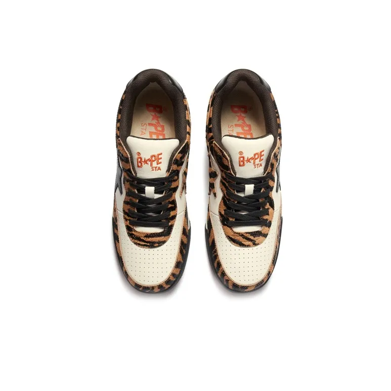 A BATHING APE ROAD STA Stylish Skateboarding Shoes Men's Black-2
